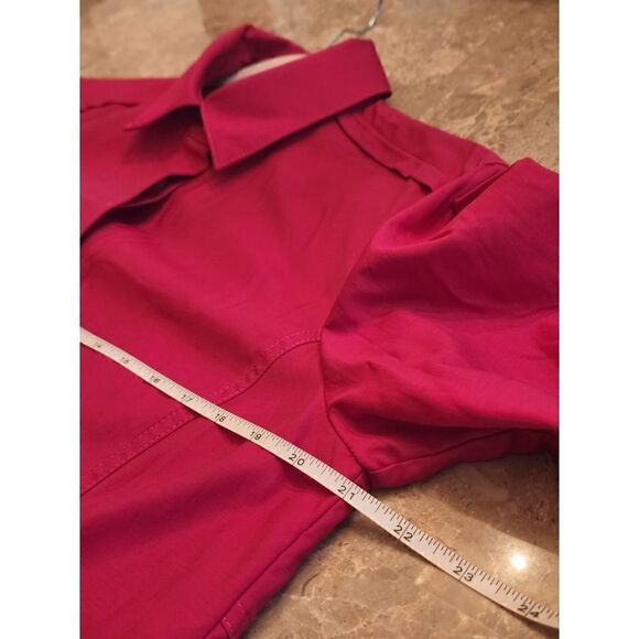 Carlisle collection MARS berry red windbreaker - Picture 7 of 15